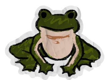 frog sticker